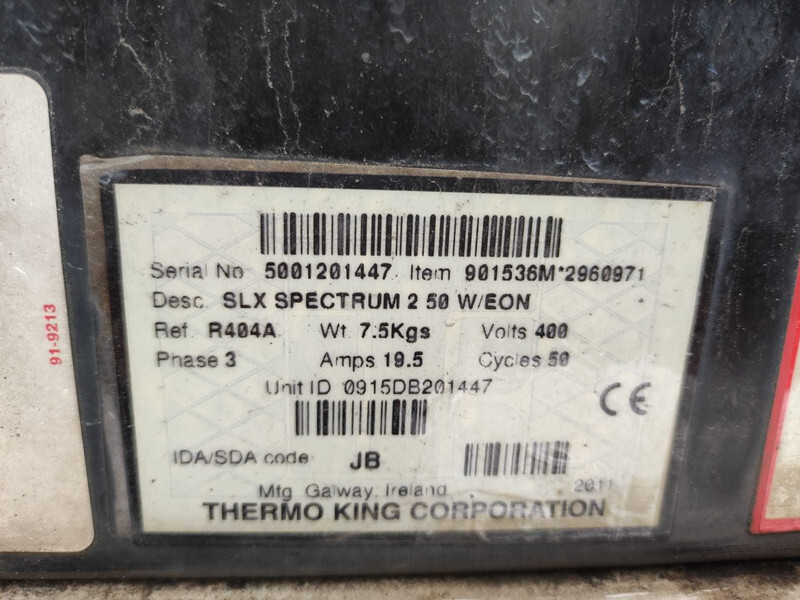 Αμάξωμα - ψυγείο THERMO KING SLX SPECTRUM  REFRIGERATION UNIT / KÜLMASEADE: φωτογραφία 3