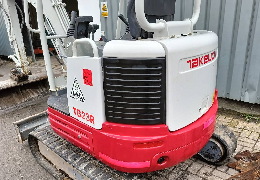 Μίνι εκσκαφέας Takeuchi TB23R minigraver mini excavator bagger 2,5 ton: φωτογραφία 13