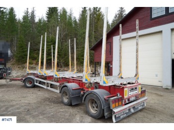 Δασική ρυμούλκα, Τρέιλερ Trailer-Bygg timber trailer: φωτογραφία 1