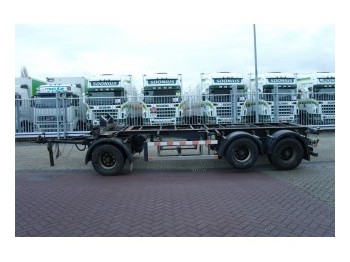 Groenewegen 20ft container trailer 20 CCA-9-18 - Ρυμούλκα μεταφοράς εμπορευματοκιβωτίων/ Κινητό αμάξωμα