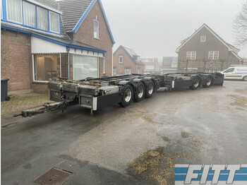 Trias LZV container ahw combi 3+2 ass wipcar - Ρυμούλκα μεταφοράς εμπορευματοκιβωτίων/ Κινητό αμάξωμα