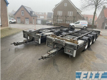 Trias Trias 3ass container ahw wipcar, ev LZV - Ρυμούλκα μεταφοράς εμπορευματοκιβωτίων/ Κινητό αμάξωμα
