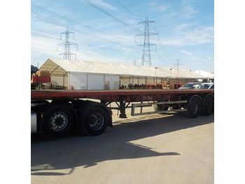  2004 SDC Tri Axle Flat Bed Trailer - Τρέιλερ κουρτίνα