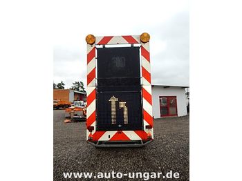 Τρέιλερ πλατφόρμα/ καρότσα SCHMITZ CARGOBULL Schiffner & Verkehrsleittafel LED