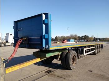  SDC Tri Axle Flat Bed Trailer - Τρέιλερ πλατφόρμα/ Καρότσα