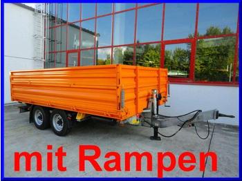 Humbaur Tandem 3- Seiten Kipper mit Rampen - Ρυμούλκα ανατρεπόμενο