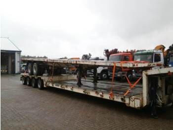 Επικαθήμενο με χαμηλό δάπεδο Traylona 2-axle platform trailer 39000KG / Extendable 19M: φωτογραφία 2