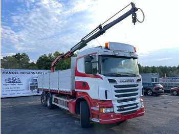 Scania R560 6x2*4, Euro 5, Tipper + Palfinger PK12000 - Φορτηγό με γερανό