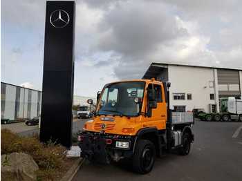 Mercedes-Benz UNIMOG U300 4x4 Hydraulik Standheizung Klima  - Φορτηγό με ανοιχτή καρότσα