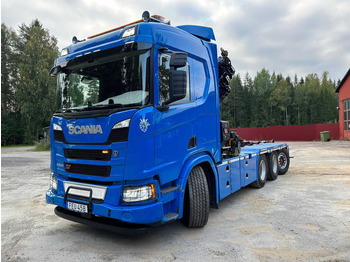 Scania R 500 8x4*4 HIAB X-HIPRO 302E-6 / MULTILIFT XR21 TON / L=5100 mm - Φορτηγό φόρτωσης γάντζου