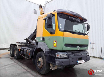 Φορτηγό μεταφοράς εμπορευματοκιβωτίων/ Κινητό αμάξωμα RENAULT Kerax 370