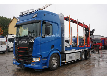Φορτηγό ξυλείας SCANIA R 580