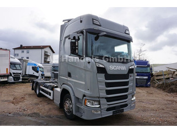 Φορτηγό μεταφοράς εμπορευματοκιβωτίων/ Κινητό αμάξωμα SCANIA S 450