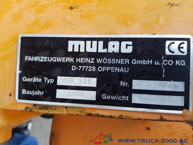 Καταστροφέας με βραχίονα Unimog Mulag MRF 300 Schlegelmähkopf MS + Ausleger: φωτογραφία 6