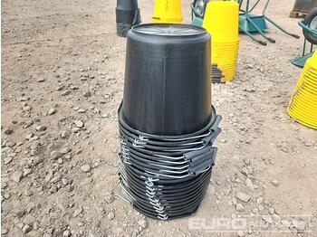 Νέα Εξοπλισμού κατασκευών Unused 3 Gallon Builders Bucket (20 of): φωτογραφία 1