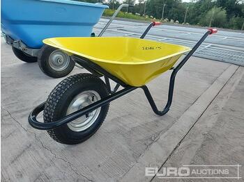 Νέα Μηχανηματα κτηνοτροφιασ Unused Yellow Painted Tub Wheelbarrow (1 of): φωτογραφία 1