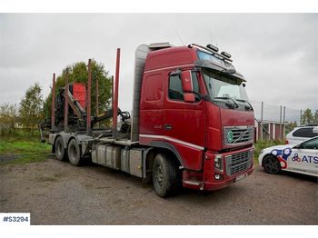 Δασική ρυμούλκα VOLVO FH16 540 6x4 Timber Truck with Crane and Trailer: φωτογραφία 1