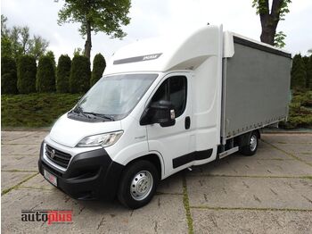 Fiat DUCATO PRITSCHE PLANE 8 PALETTEN WEBASTO A/C  - επαγγελματικό αυτοκίνητο με μουσαμά