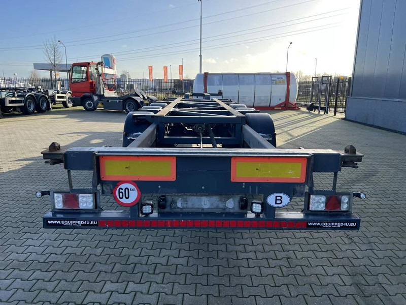 Επικαθήμενο μεταφοράς εμπορευματοκιβωτίων/ Κινητό αμάξωμα Van Hool TOP! 40FT HC, discbrakes, liftaxle, empty-weight: 5.460kg, ADR-attest, NL-chassis: φωτογραφία 7