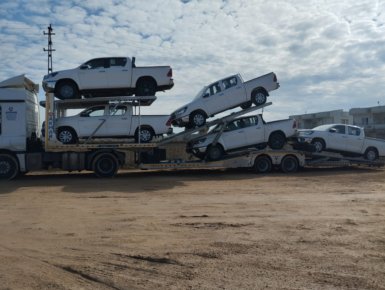 Επικαθήμενο αυτοκινητάμαξα Vega Trailer 2 Axle Jeep Transporter (Vehicles): φωτογραφία 8