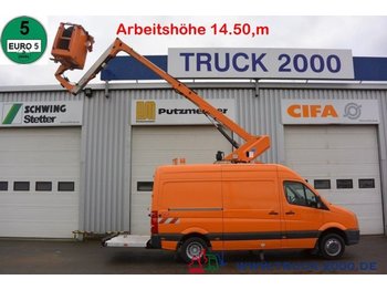 Φορτηγό με εναέρια πλατφόρμα Volkswagen Crafter Ruthmann 14,5m Arbeitshöhe 7.20m seitl.: φωτογραφία 1