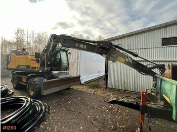 Τροχοφόρος εκσκαφέας Volvo EW160 E Wheel excavator: φωτογραφία 1
