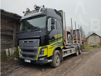 Φορτηγό ξυλείας, Φορτηγό με γερανό Volvo FH16 750 6X4: φωτογραφία 1