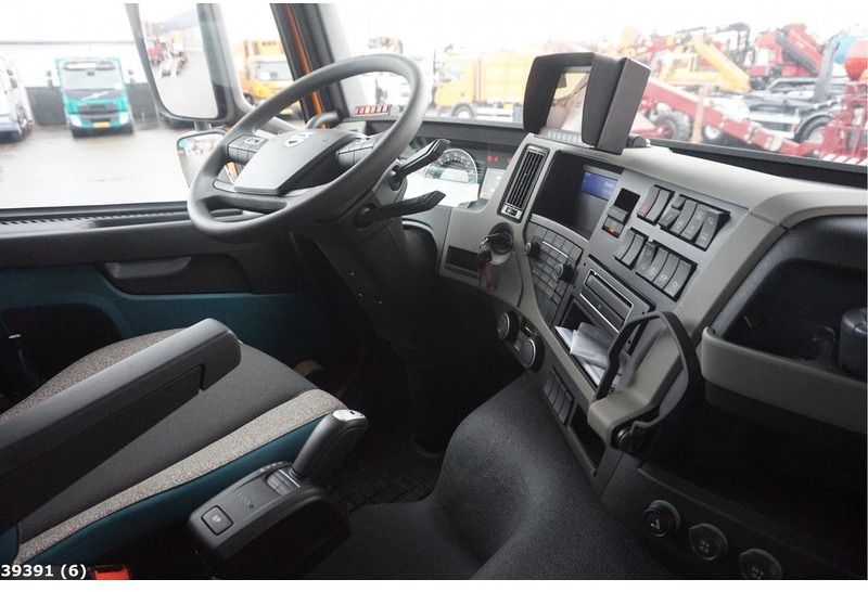 Φορτηγό φόρτωσης γάντζου, Φορτηγό με γερανό Volvo FM 420 8x2 HMF 26 ton/meter laadkraan: φωτογραφία 6