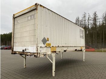 Κλειστά aμάξωμα - Wechselkoffer mit Rolltor 7,45 m kran- und stapelbar: φωτογραφία 1