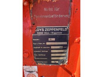 Βίντσι Zeppenfeld K 74  Lastentransportwinde: φωτογραφία 1