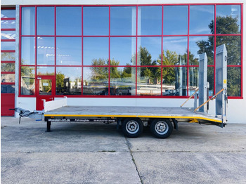 Möslein 13 t Tandemtieflader, neuwertig - Ρυμούλκα με χαμηλό δάπεδο: φωτογραφία 1