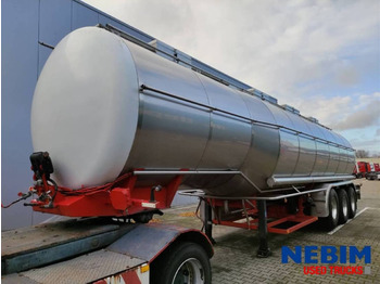Dijkstra DRVO 39.400Ltr - 3 Comp. // CIP lines - Επικαθήμενο βυτίο: φωτογραφία 1