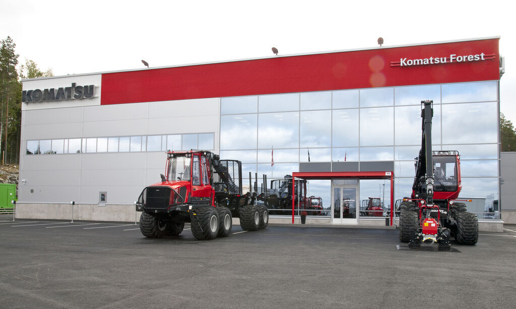 Komatsu Forest Oy - Δασικά μηχανήματα - κλιματισμός undefined: φωτογραφία 1