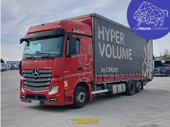 Φορτηγό μουσαμάς MERCEDES-BENZ Actros 2548