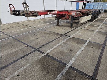 Επικαθήμενο μεταφοράς εμπορευματοκιβωτίων/ Κινητό αμάξωμα SCHMITZ SCF