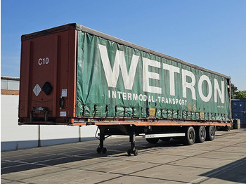 Επικαθήμενο μεταφοράς εμπορευματοκιβωτίων/ Κινητό αμάξωμα VAN HOOL