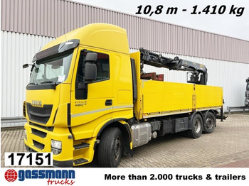 Φορτηγό με ανοιχτή καρότσα IVECO Stralis