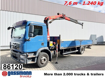 Φορτηγό με ανοιχτή καρότσα MAN TGM 15.250