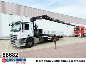 Φορτηγό με ανοιχτή καρότσα MERCEDES-BENZ Actros 2532