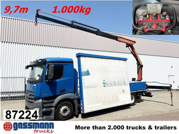 Φορτηγό με ανοιχτή καρότσα MERCEDES-BENZ Antos