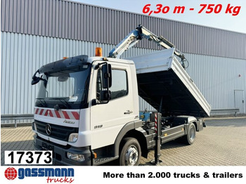 Φορτηγό ανατρεπόμενο MERCEDES-BENZ Atego 818