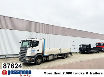 Φορτηγό με ανοιχτή καρότσα SCANIA R 380
