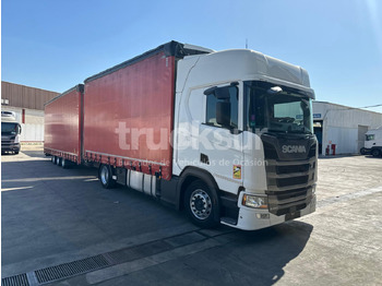 Φορτηγό μουσαμάς SCANIA R 450