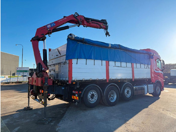 Φορτηγό με γερανό Volvo FH 500 8x2*6 Tipper / Kran / Crane / HMF 2120: φωτογραφία 3