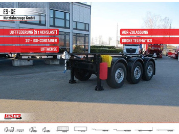 Επικαθήμενο μεταφοράς εμπορευματοκιβωτίων/ Κινητό αμάξωμα KRONE