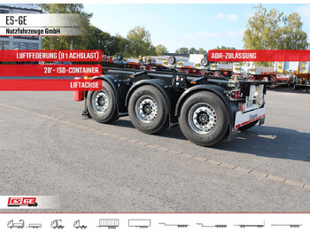 Επικαθήμενο μεταφοράς εμπορευματοκιβωτίων/ Κινητό αμάξωμα KRONE