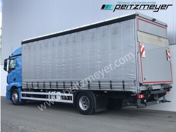 Φορτηγό μουσαμάς MERCEDES-BENZ Actros 1832 LL Pritsche + LBW EU 6: φωτογραφία 4
