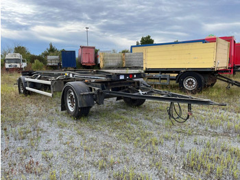 Μίσθωση  HUEFFERMANN 2-achs Abrollanhänger Containeranhänger HSA 18.70 HUEFFERMANN 2-achs Abrollanhänger Containeranhänger HSA 18.70: φωτογραφία 2