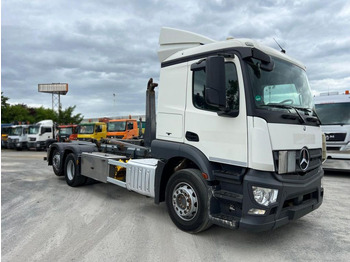 Φορτηγό φόρτωσης γάντζου Mercedes-Benz Actros 2543 L 6x2 Abrollkipper MeillerLenk/Lift: φωτογραφία 2
