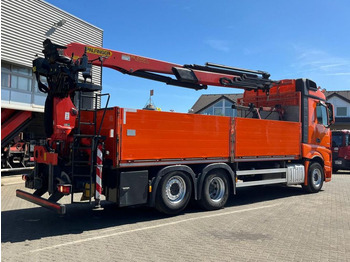 Φορτηγό με γερανό Mercedes-Benz Actros 2648 L 6x2 Pritsche Heckkran 3xhydr.Aussc: φωτογραφία 4